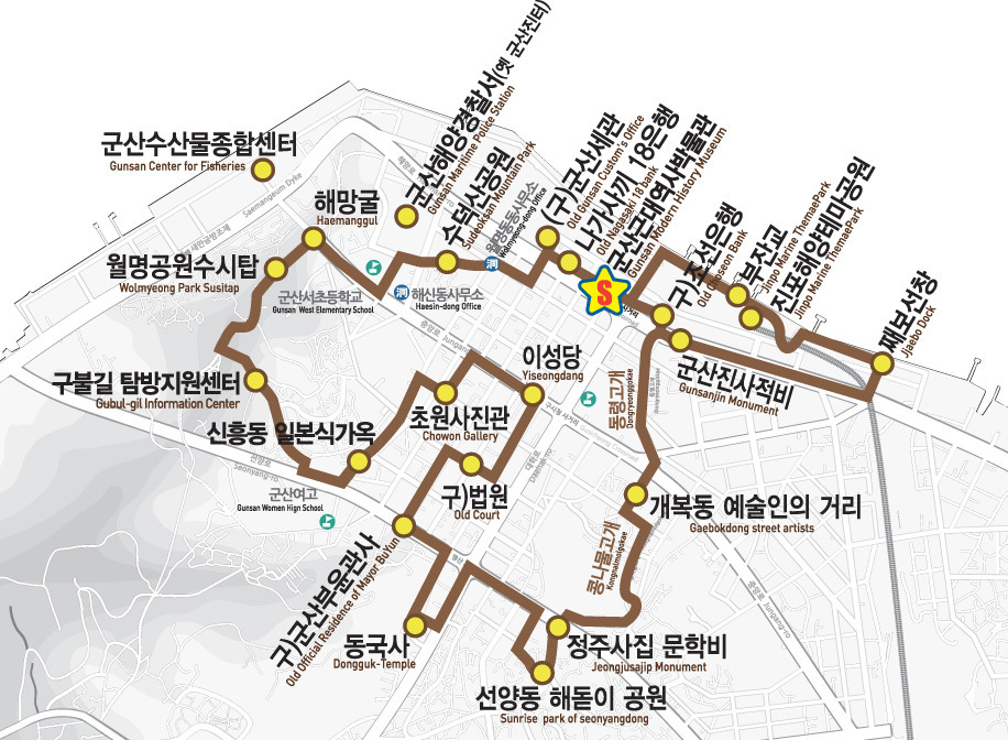탁류길 코스