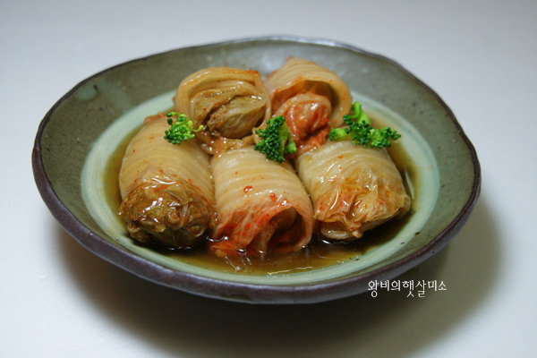 신김치를 이용한 별미찜 김치 고기찜 국민반찬