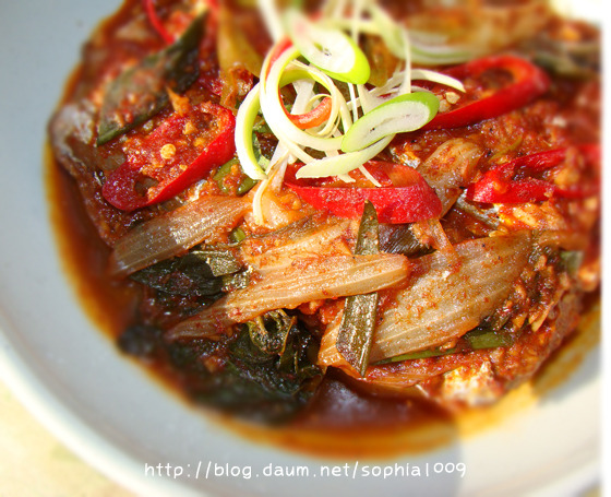 무넣고 뭉근히~ 조려낸 <엄마 손맛 나는 맛깔난 갈치 조림..>^^