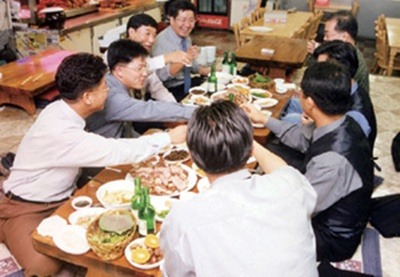 소주와삼겹살 이미지