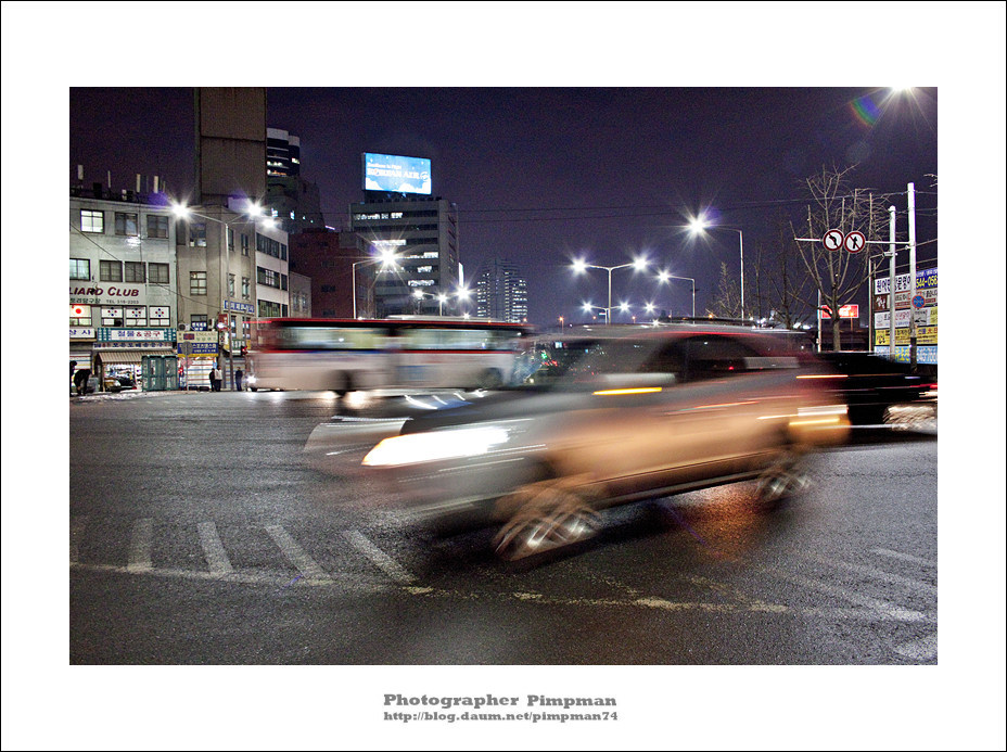 2011-01-31(서울역앞 염천교교차로에서 타임랩스 동영상)