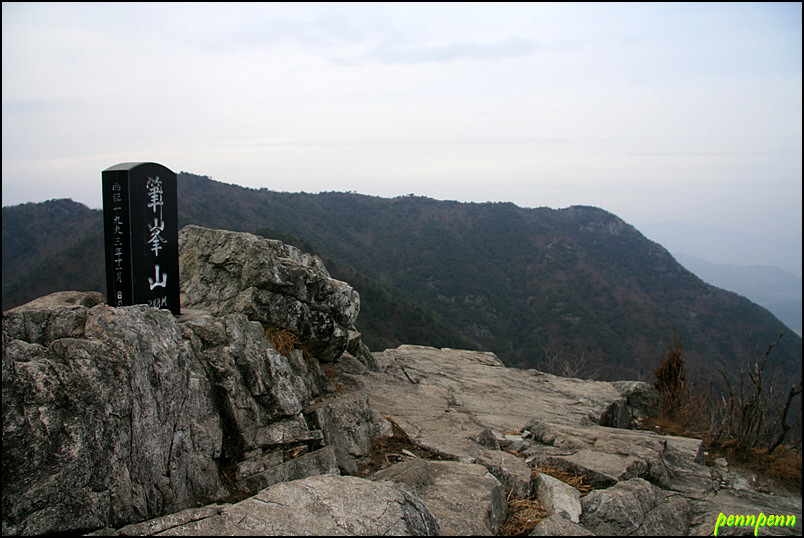 능선 조망 이미지