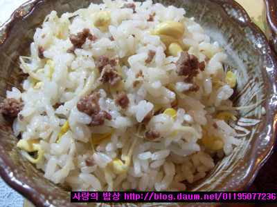 일요일엔 머리좋아지는 소고기콩나물비빔밥상
