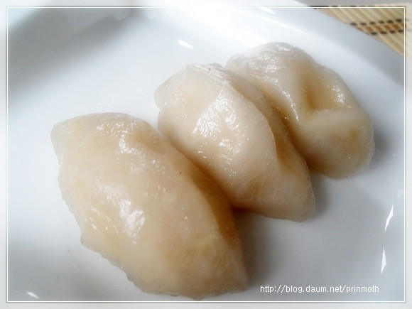 월요일 아침 거르지 마셔요~~감자 옹심이국~~