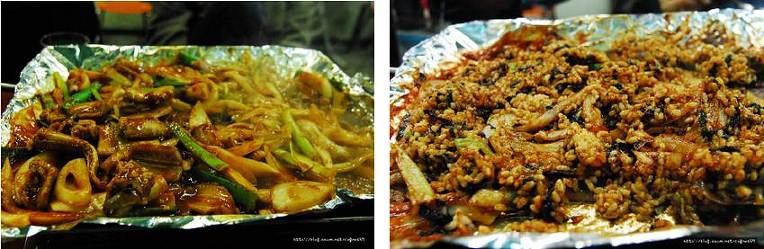 겨울철 운치 있는 바다와 맛있는 이야기﻿
