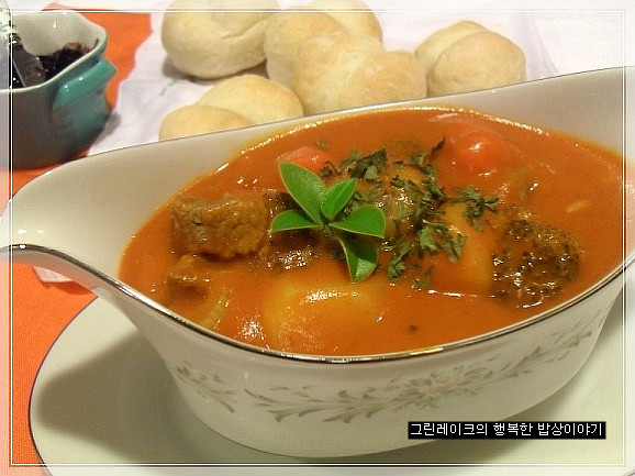 비프 스튜보다 맛난 토마토 비프 스프~~~