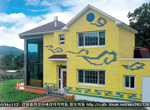 벽돌집 이미지