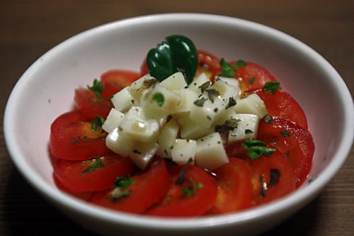 방울토마토로 만든 귀여운 카프리제 샐러드~~