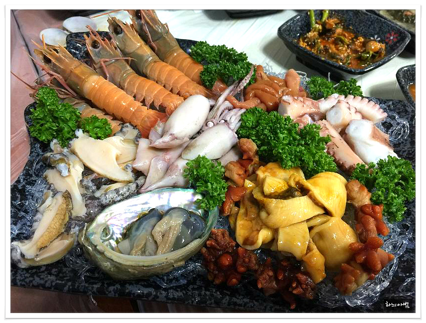 <여수>여수맛집..벵에돔숙회가 지대로..선어사시미도 굿..바다사랑 - 전남/여수 지역 추천맛집 바다사랑 후기