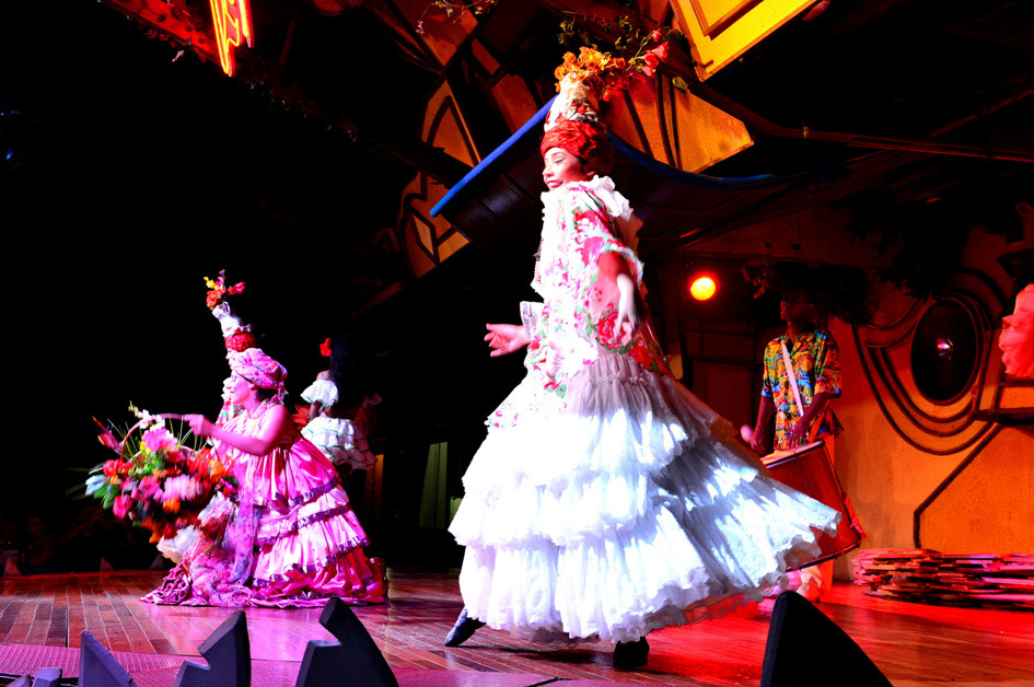 이과수에서 본 삼바 쇼 Rafain Churrascaria Show~