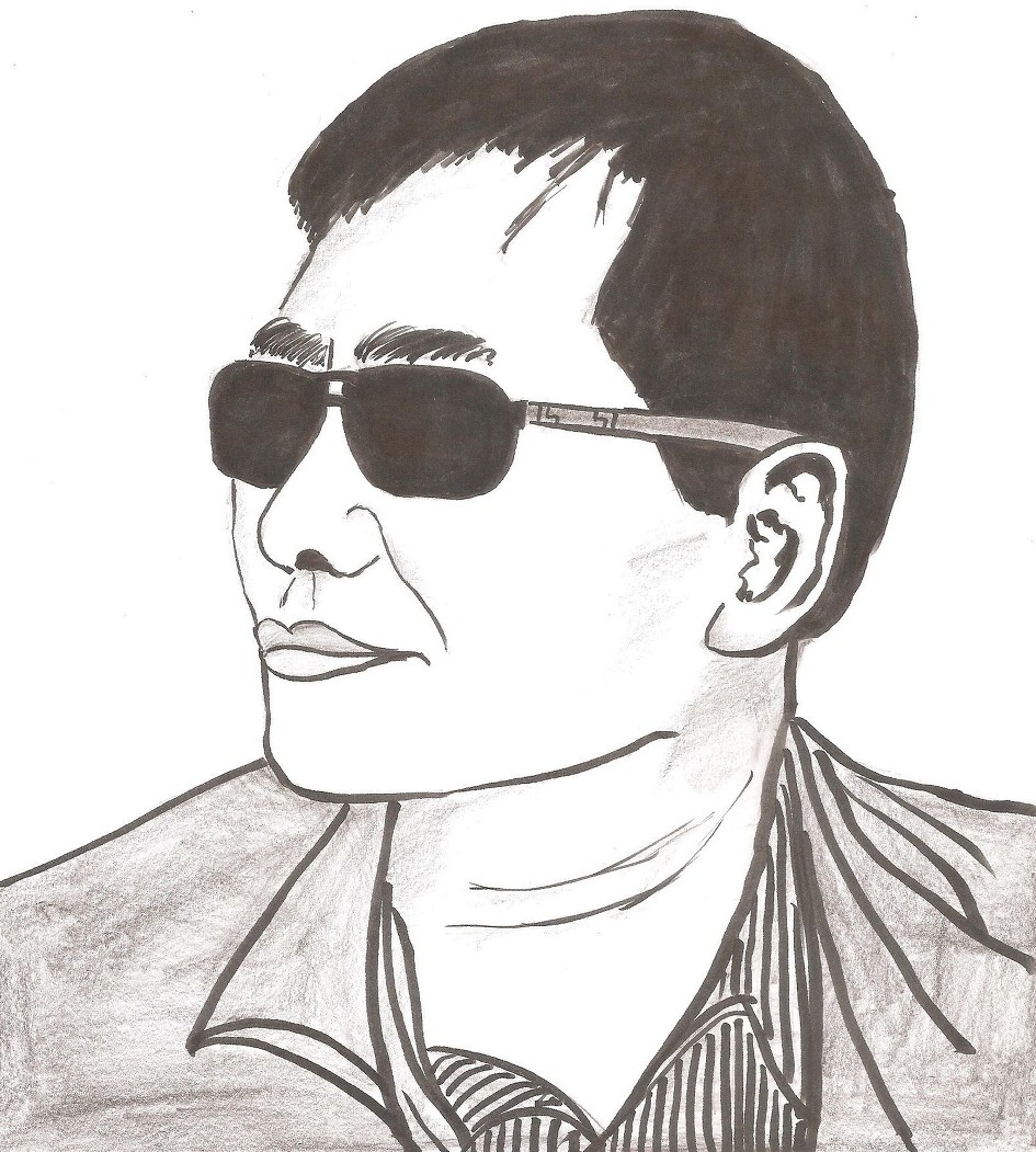 오랜만에 그려 본 자화상  (2011년)