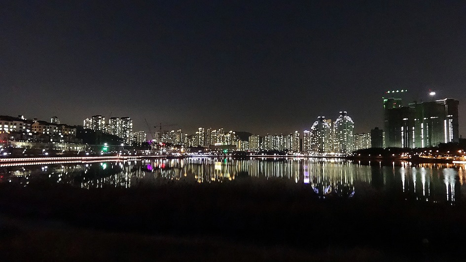 광교 호수공원 야경 너무 멋졌어 