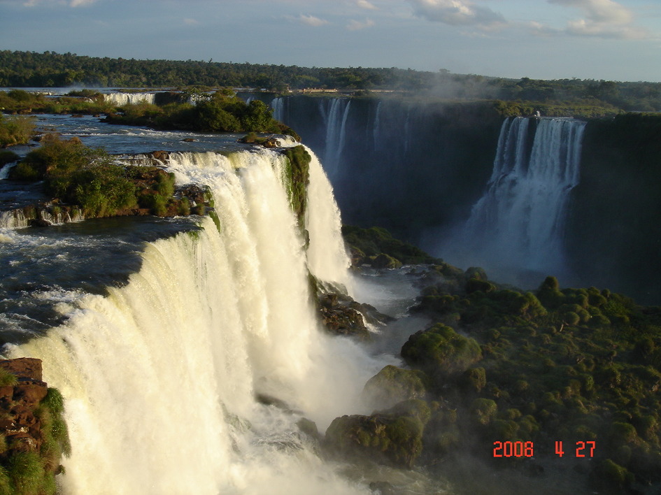 세계 최대,최고의 이과수폭포 악마의 목구멍속으로~~