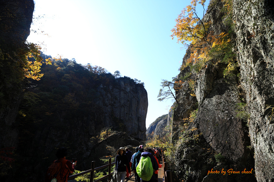 만추(晩秋) 청송주왕산..2018.10.28