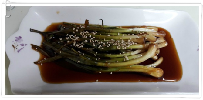 고기먹을때 딱좋은 쪽파짱아찌 담가봤어요