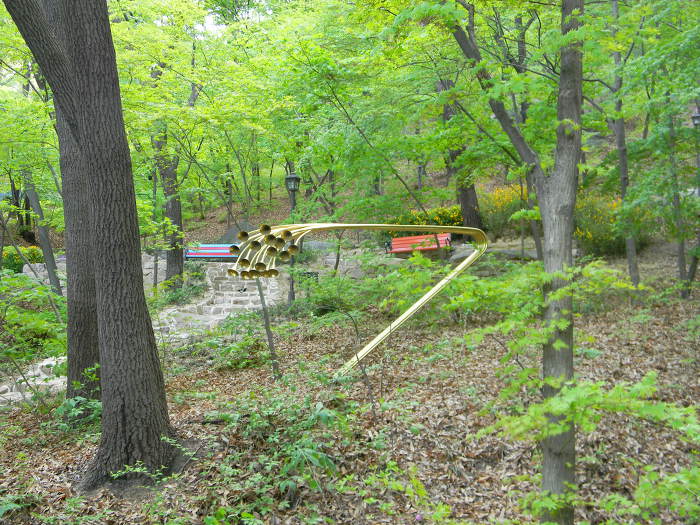 부암동 석파정 마무리 (별채, 북쪽 산책로, 소나무, 석파정, 경계벽 벽화)