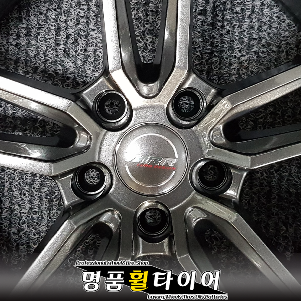 명품휠타이어 MRR(8110) 건메탈 18인치 휠 사제휠 순정휠