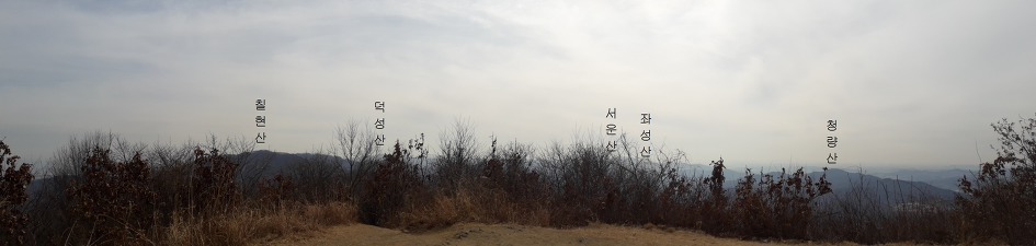 안성 관해봉과 칠장산,바가프미산 산행(2019년3월18일)