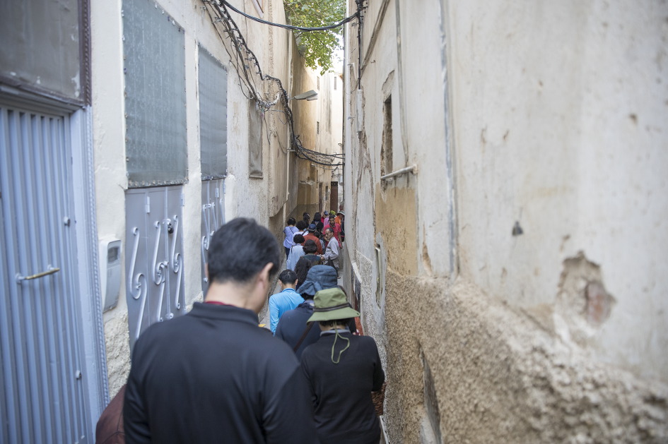 모로코 페스의 골목투어 그리고 가죽 염색공장 테너리
